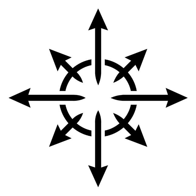 Символ хаоса вархаммер