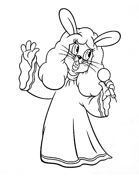 Раскраска "ну, погоди!"