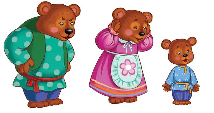 Маша и три медведя сказка