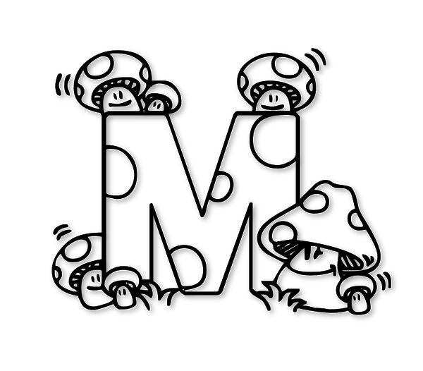 Раскраска. Веселая Азбука