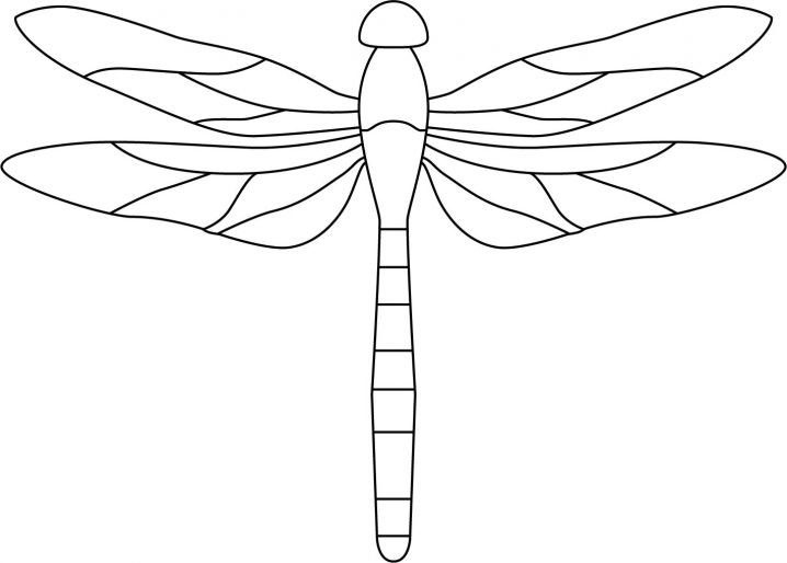 Стрекоза рисунок