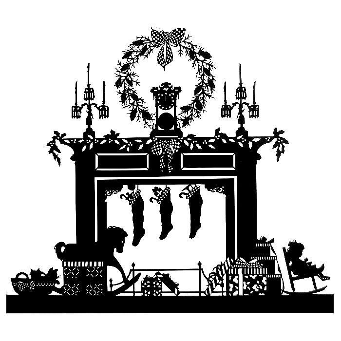 Новогодние силуэты