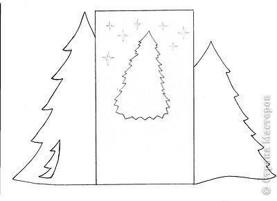 Трафареты для новогодних открыток