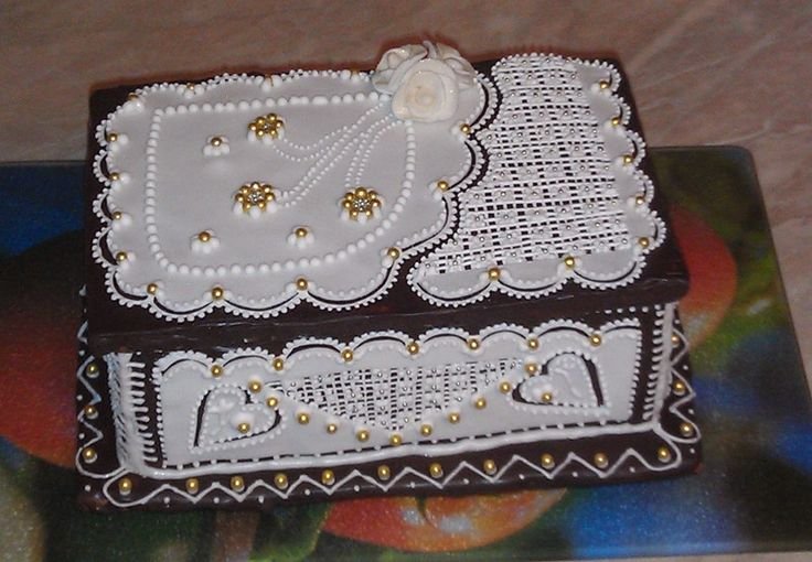 Шкатулка из пряников