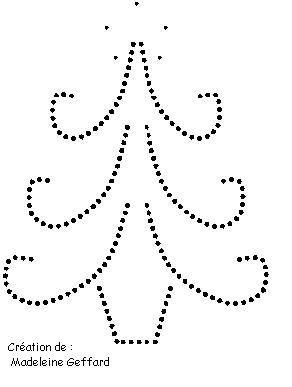 Изонить схемы с цифрами для детей