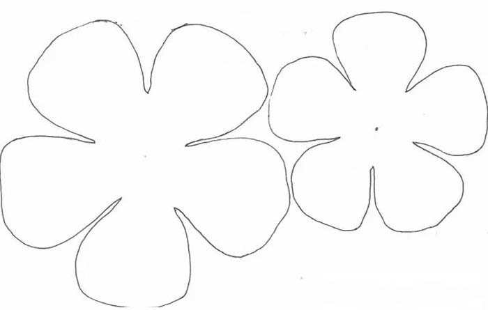 Заготовки для бумажных цветов