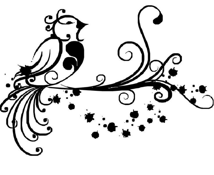 Трафарет узоры