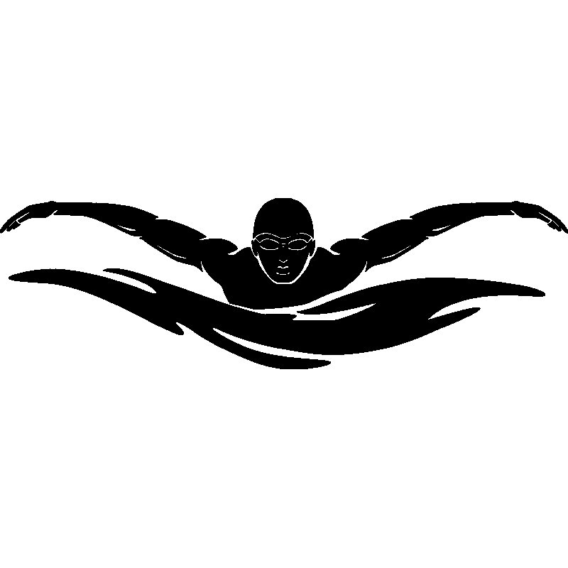 Пловец Кроль вектор