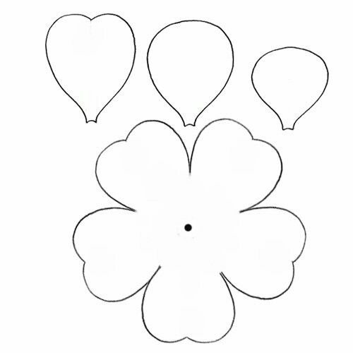 Цветы для вырезания