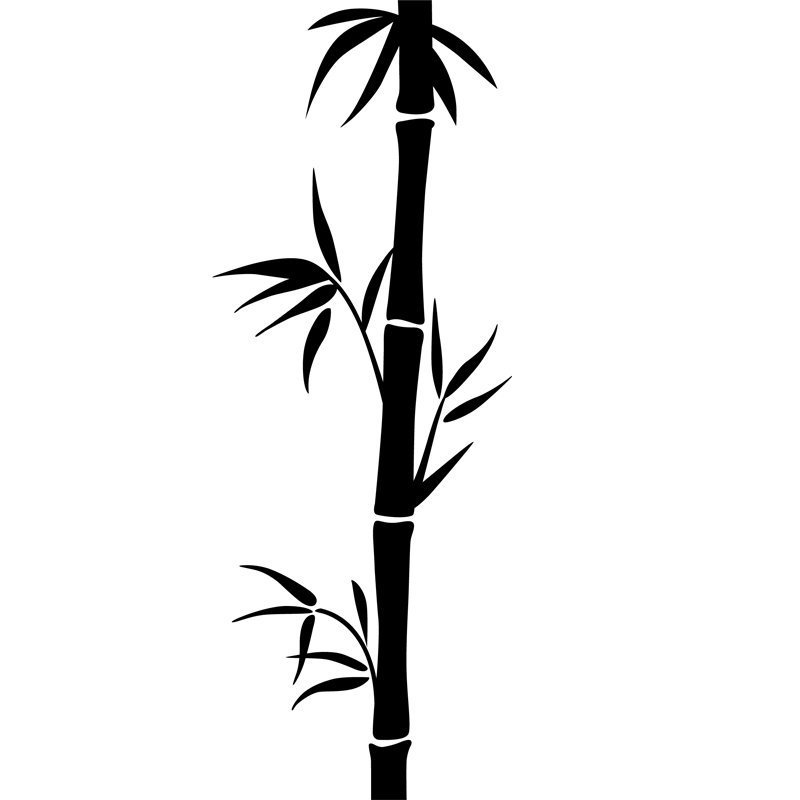 Ветка бамбука вектор