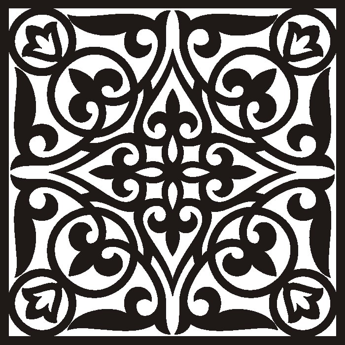 Орнамент в квадрате