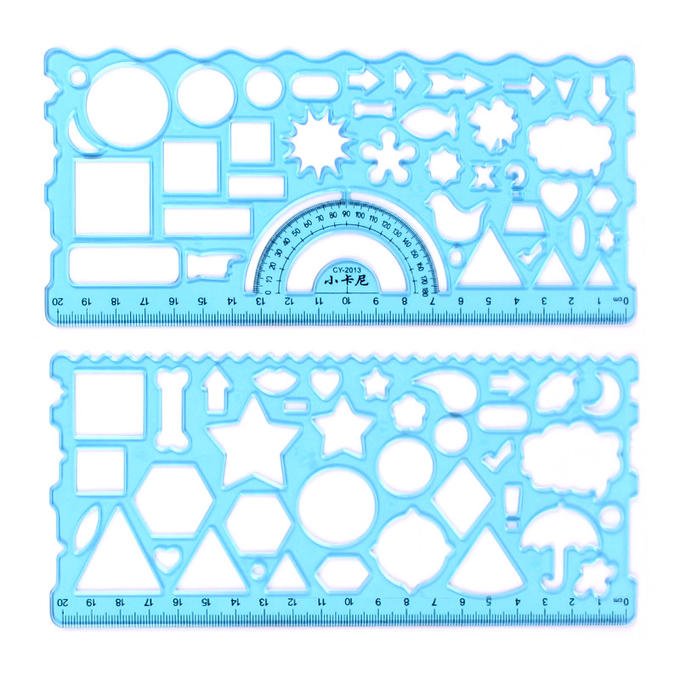 Линейка с кружками