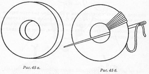 Лекало для изготовления помпона