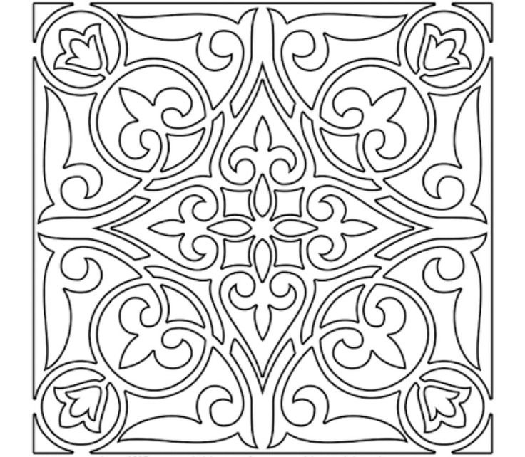 Орнамент в квадрате