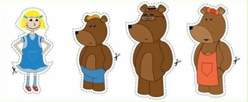 Медведь аппликация для детей