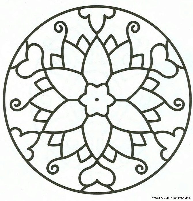 Эскиз витража