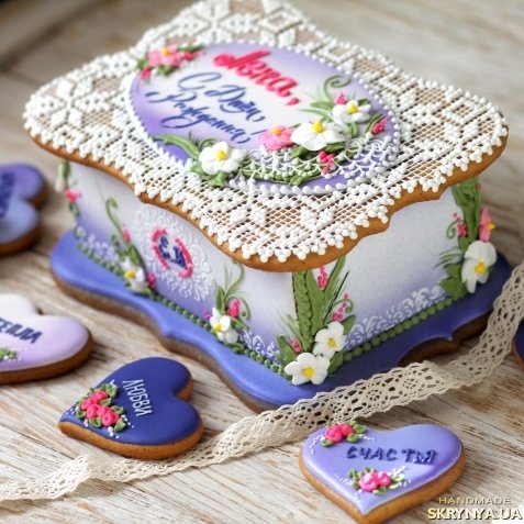 Шкатулка из пряников