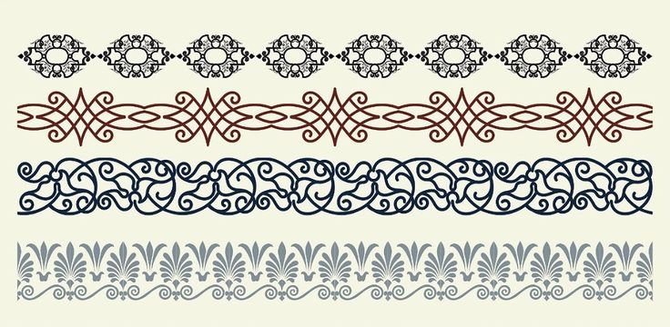 Линейный узор