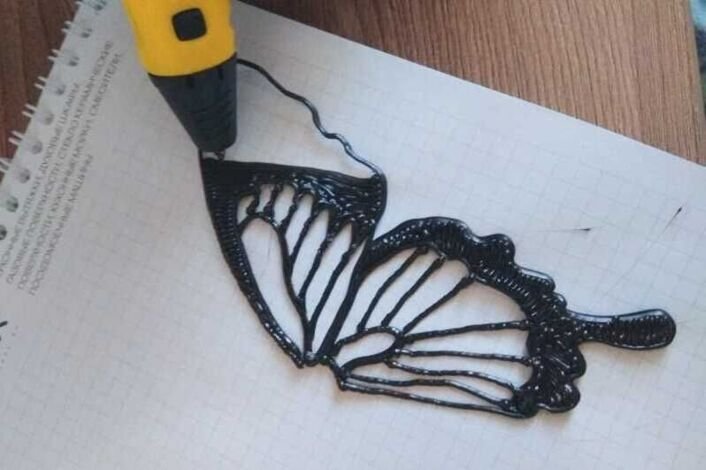 Поделки 3д ручкой