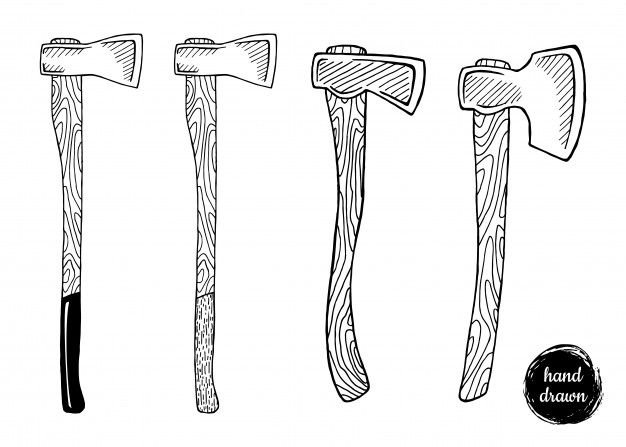 Топор эскиз