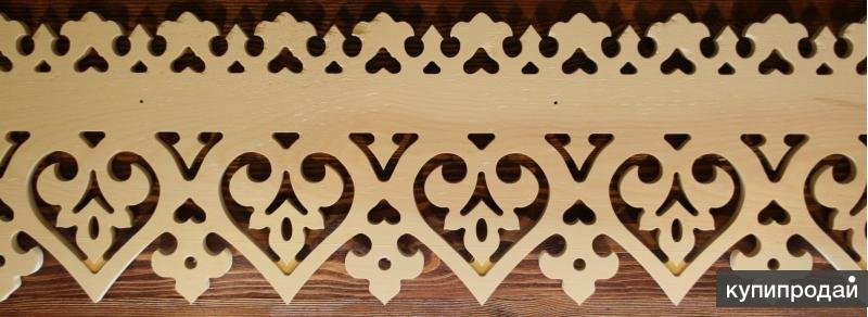 Прорезная ажурная резьба по дереву