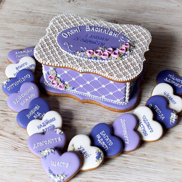 Пряничная шкатулка