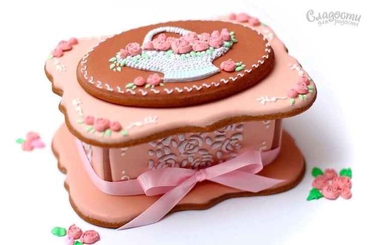 Шкатулка из пряников