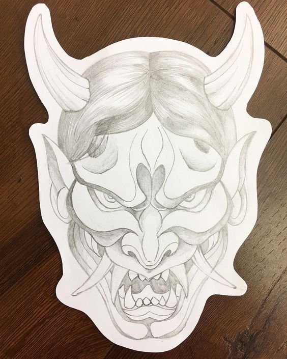 Японский демон Ханья