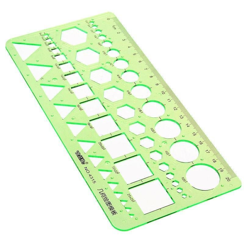 Трафаретная линейка