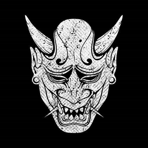 Маска Hannya демон