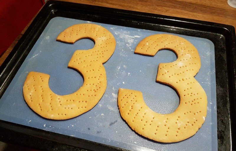 Цифры из теста