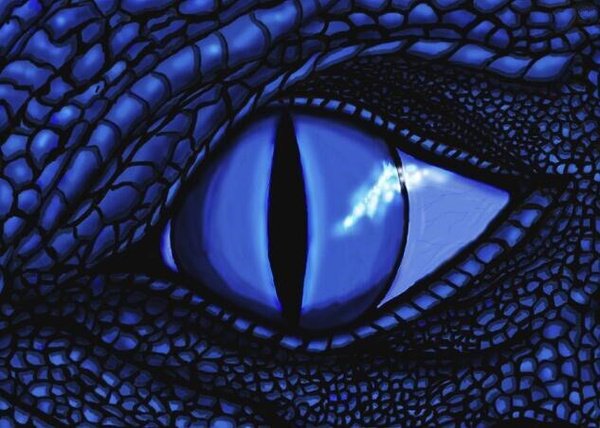 Голубые змеиные глаза