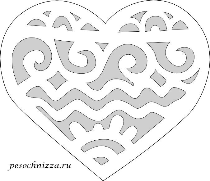 Сердечки для вырезания