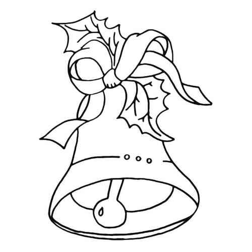 Новогодние украшения на окна колокольчики