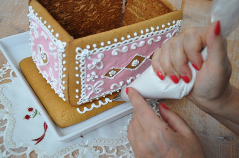 Пряничная шкатулка на 8 марта