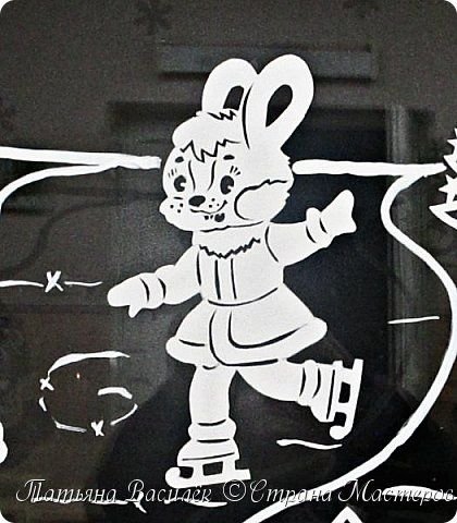 Украшения на окна сказочные герои