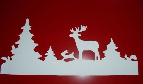 Украсить подоконник к новому году