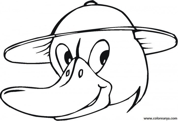 Маска гуся на голову