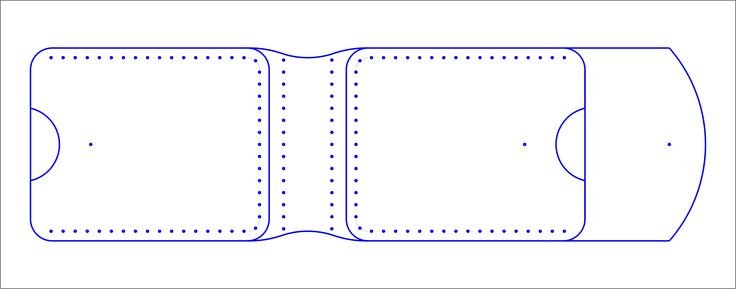 Лекало портмоне