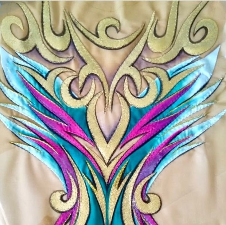 Узоры для гимнастических купальников