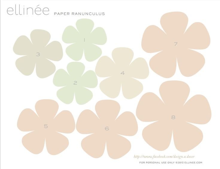 Цветы из бумаги