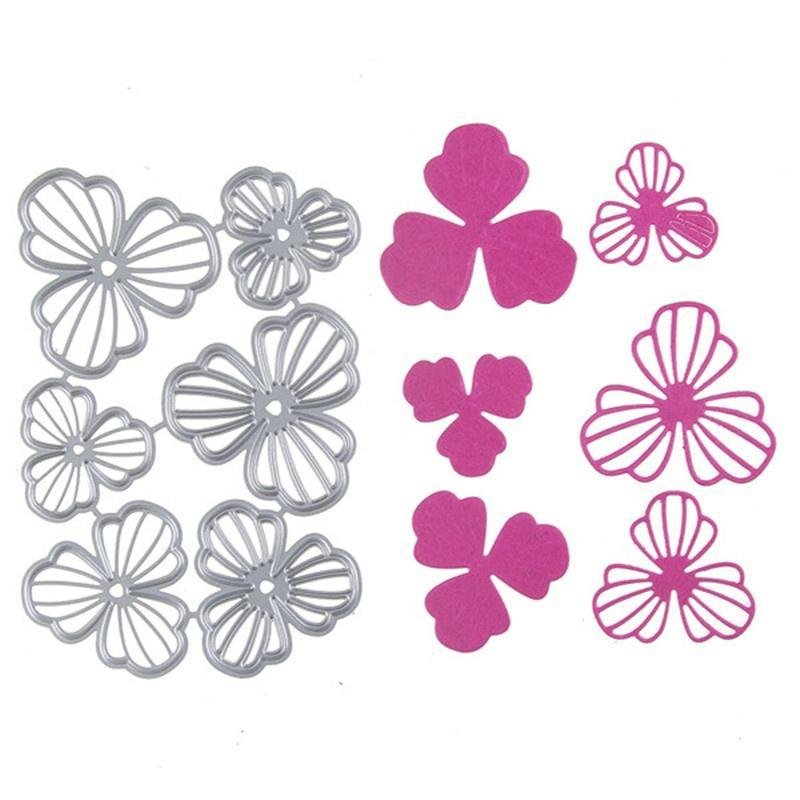 Маленькие цветочки для вырезания