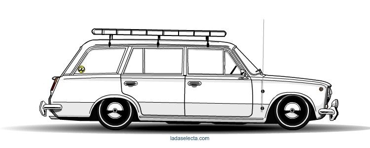 ВАЗ 2102 сбоку