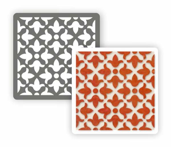 Трафарет для плитки