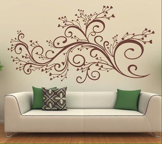 Красивый орнамент на стену