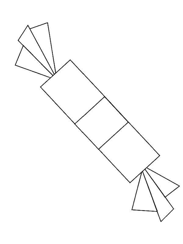 Раскраска конфеты