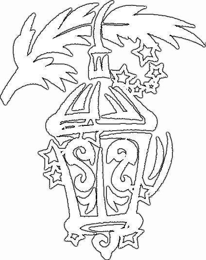 Трафарет "окна"