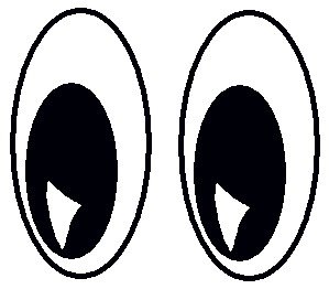 Глаза шаблон