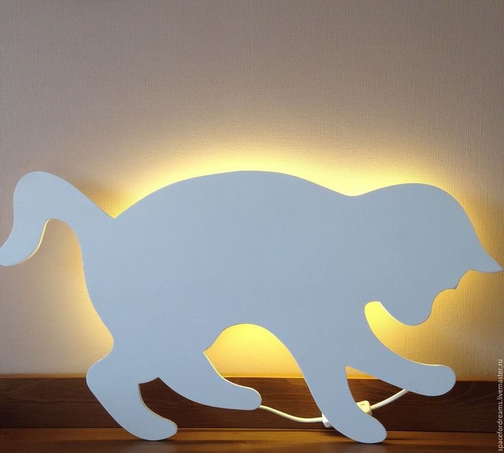 Детские светильники из фанеры