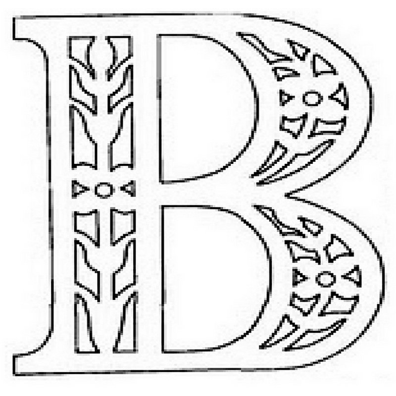 Резные буквы